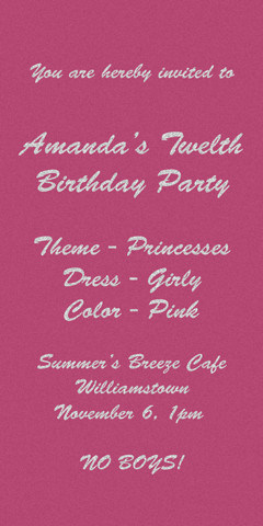 Princess-Party